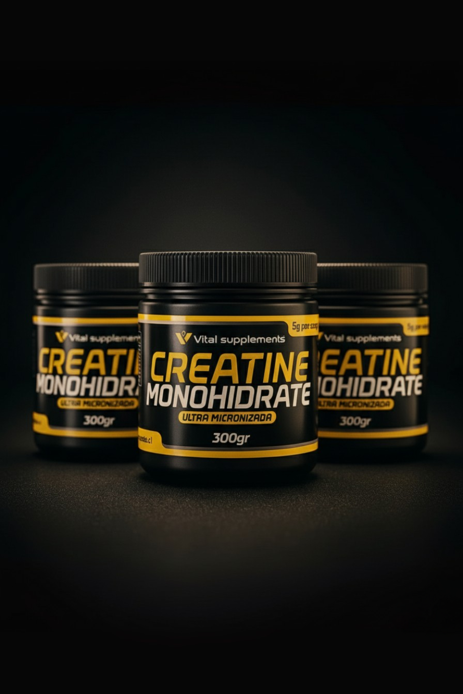 Vital Creatina Monohidrato 300 grs. 60 servicios