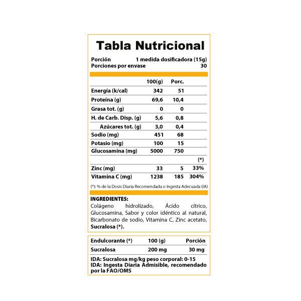 Colágeno Hidrolizado Arti-Safe 450 grs. 30 servicios