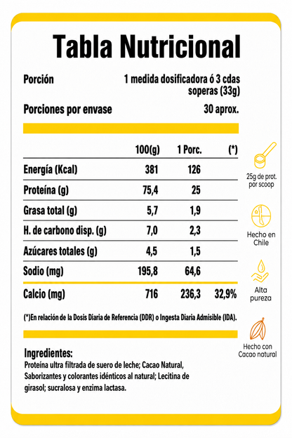 Pack Vital Creatine + Vital Protein Chocolate Suizo 1Kg