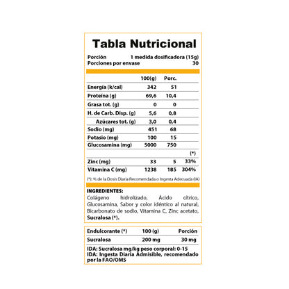 Colágeno Hidrolizado Arti-Safe 450 grs. 30 servicios